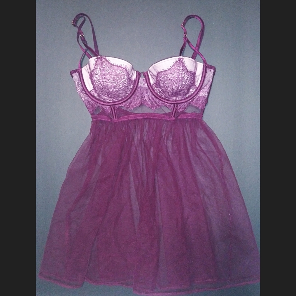 NWOT Victoria's Secret Purple Lingerie
